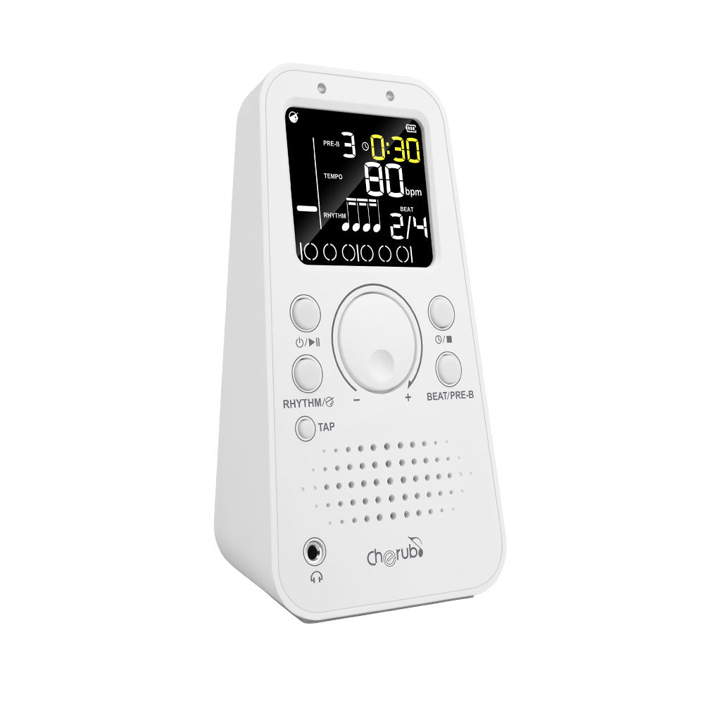CHERUB | WSM289 | Rechargeable Pyramid Style Electronic Metronome. CHERUB | WSM289 | Rechargeable Pyramid Style Electronic Metronome.